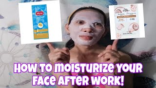 How to moisturize your face after work? by Jane Castillo VLOG 33 views 11 days ago 8 minutes, 21 seconds