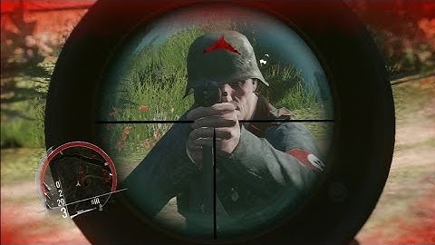 Nazi in the Crosshairs - Enemy Front Gameplay