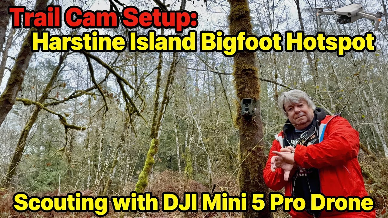 Looking For Bigfoot in Washington Flood Zone Trail Cams Left in Atmospheric River!