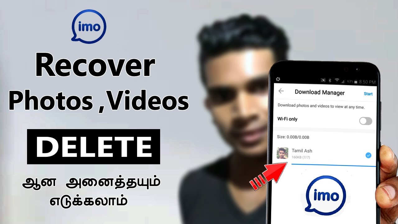 Recover Deleted IMO Photos And Videos Tamil Ash YouTube