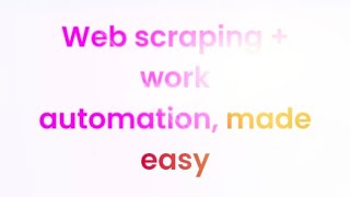 Streamline your work with #Hexomatic Automation | A Workflow Tutorial #ai