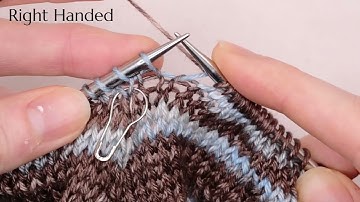 Master The Central Double Decrease (cdd) Technique For Right-handed Knitters!