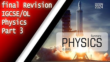 Final Revision may June 2024 Part 3 Unit 5&6 Waves, Sound, Light and Astrophysics
