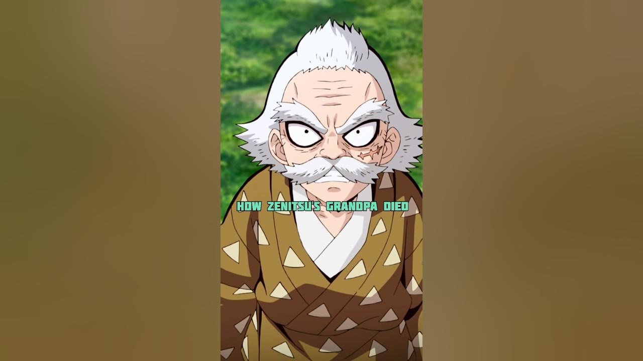 How Zenitsu s Grandpa Died zenitsu demonslayer shorts YouTube reel-cool-grandpa-14836546-vector-art-at-vecteezy