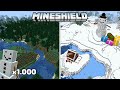 Заспавнил 1000 снеговиков | MineShield #16|Выживание в Майнкрафт 1.16 на приватном сервере без модов