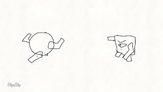 Circle vs Square fight animation #5