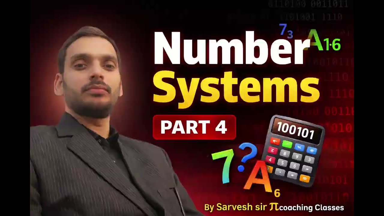 #Number System By Sarvesh sir#π Coaching Classes 