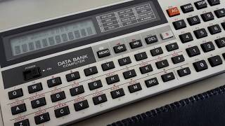 Vintage Calculator Casio PB-110 Personal Computer with Box Japan