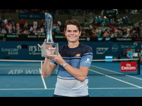 [HD] Roger Federer vs. Milos Raonic | Final Brisbane 2016 [Highlights] - YouTube