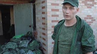 Горловка. Боец Белый: "Мы сражаемся с поляками и неграми"