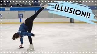 How To Do An Illusion! - Tips For Beginners - Figure Skating Tutorial