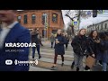 Krasnodar  cinematic walking tour  4k asmr