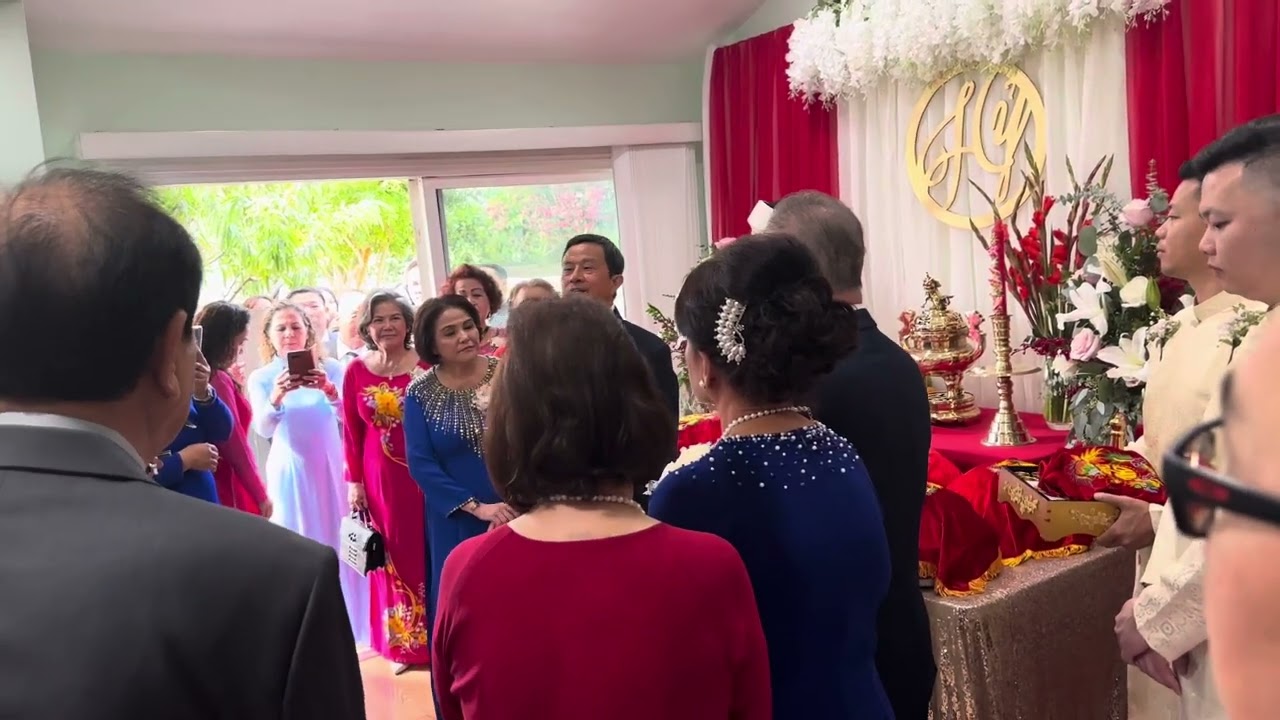 Lễ cưới bên nhà cô Dâu 1. V63