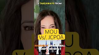 MOU v JCPOA
