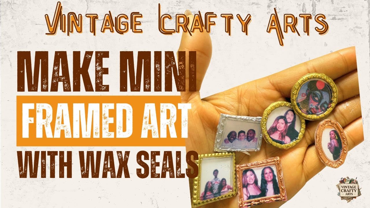 Framed Art and Photos with Wax Seals - Unboxing and Demo