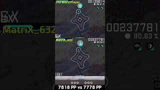 DUEL SHOW The WorstPlayer VS Matrix_632 - osu! tournament [Map 1] #osu #replay #osugame #stream
