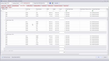 AHU Selection - (Air Handling Unit Selection) - Panels, Inside And Outside Sheet Drawings
