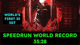 Devil May Cry Any% Speedrun 35:28 [First ever 35 IGT]