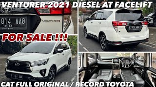 RARE DIESEL 🔥 FOR SALE : INNOVA REBORN VENTURER 2021 AT #usedcarsales #innova #fortuner #pajero