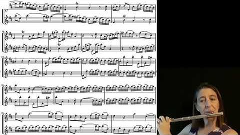 Telemann: Spirituoso/Canonic Sonata in D (Play Along)