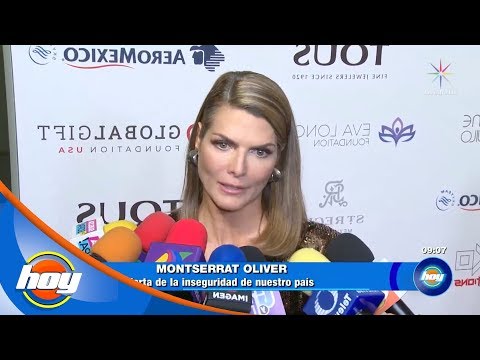 ¡Montserrat Oliver esta? harta de la inseguridad en Me?xico! | Hoy