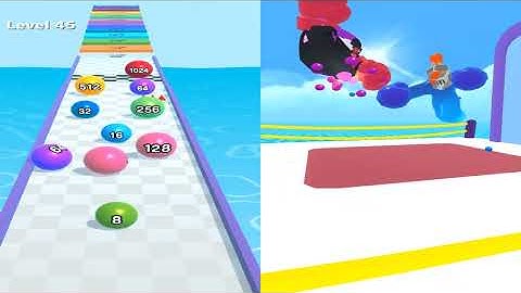 Satisfying Mobile Games 2023 - Ball Run 2048, Join Blob Clash 3D, Roof Rails, Weight Runner...