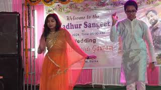 Make some noise for #desiboy and Aa toh sahi song performance on Manisha weds Gautam #sangeetdance