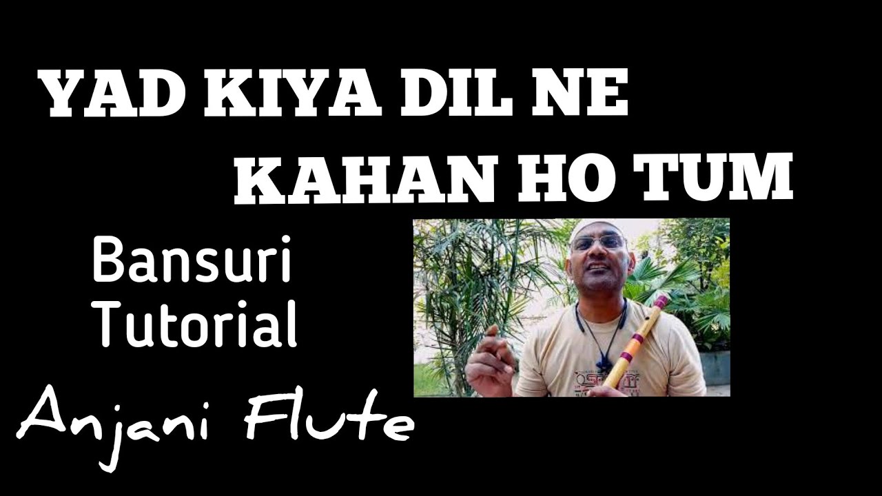        Patita  Hemant Kumar  Lata  Begginers Flute Lesson  Anjani Flute