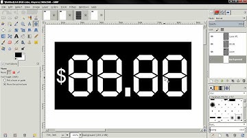 Price Labels PART 2 - GIMP Tutorial