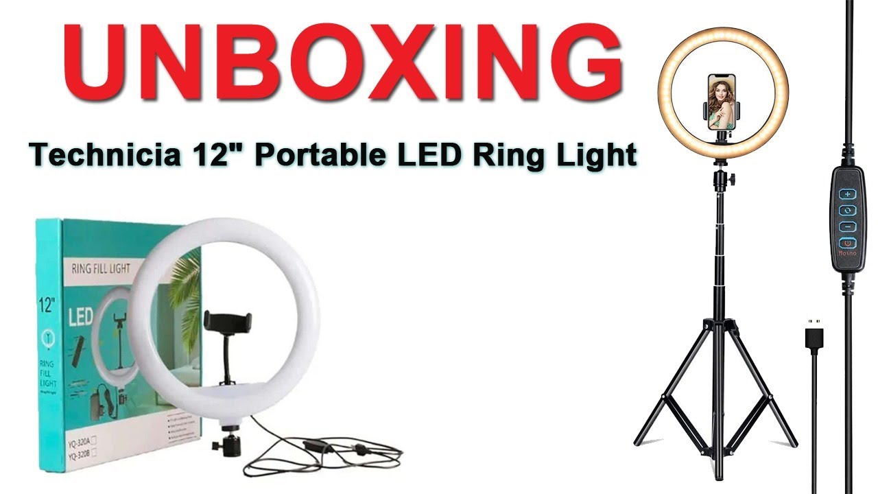 Cheap & Best Ring Light for YouTuber 12 Inch Mobile Ring Fill Light