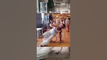 Capoeira-trap uitvoeren (S-Batido)