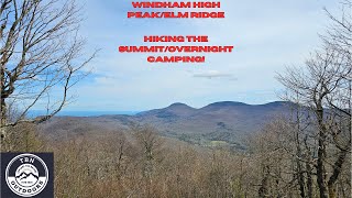 Windham High Peak/Elm Ridge, Upstate NY. 3500ft summit/overnight camping!