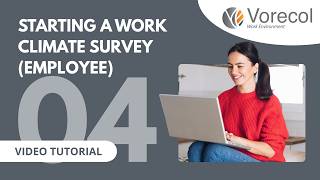04. Starting a work climate survey (Employee) in Work Environment | Video tutorial