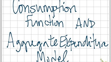 Aggregate Expenditure Model & Consumption Function