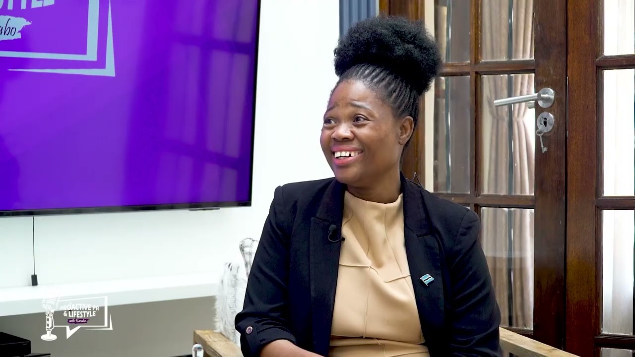Still from PRESIDENCY OF BOTSWANA PRESS SECRETARY EPISODE 13 EMANG MUTAPATI