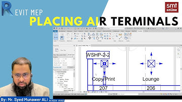 Revit MEP Placing Air terminals