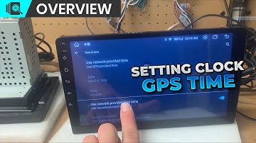 Setting Clock to GPS Time or Network Time