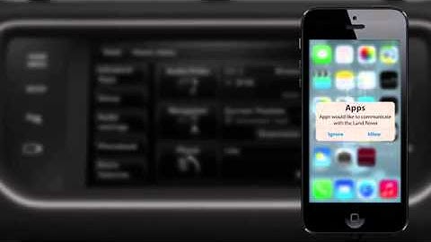 2015 Range Rover | InControl Apps System