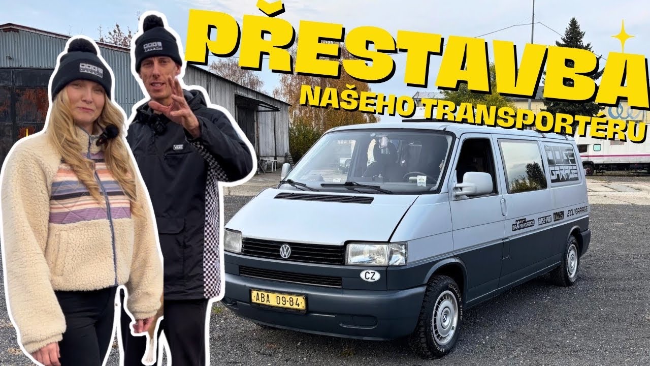 ŽIVOT V NAŠEM TRANSPORTÉRU T4 - kompletní přestavba #vanlife #roomtour #vantour 