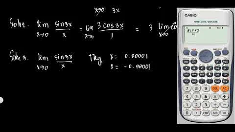 Limits   Calculator Techniques