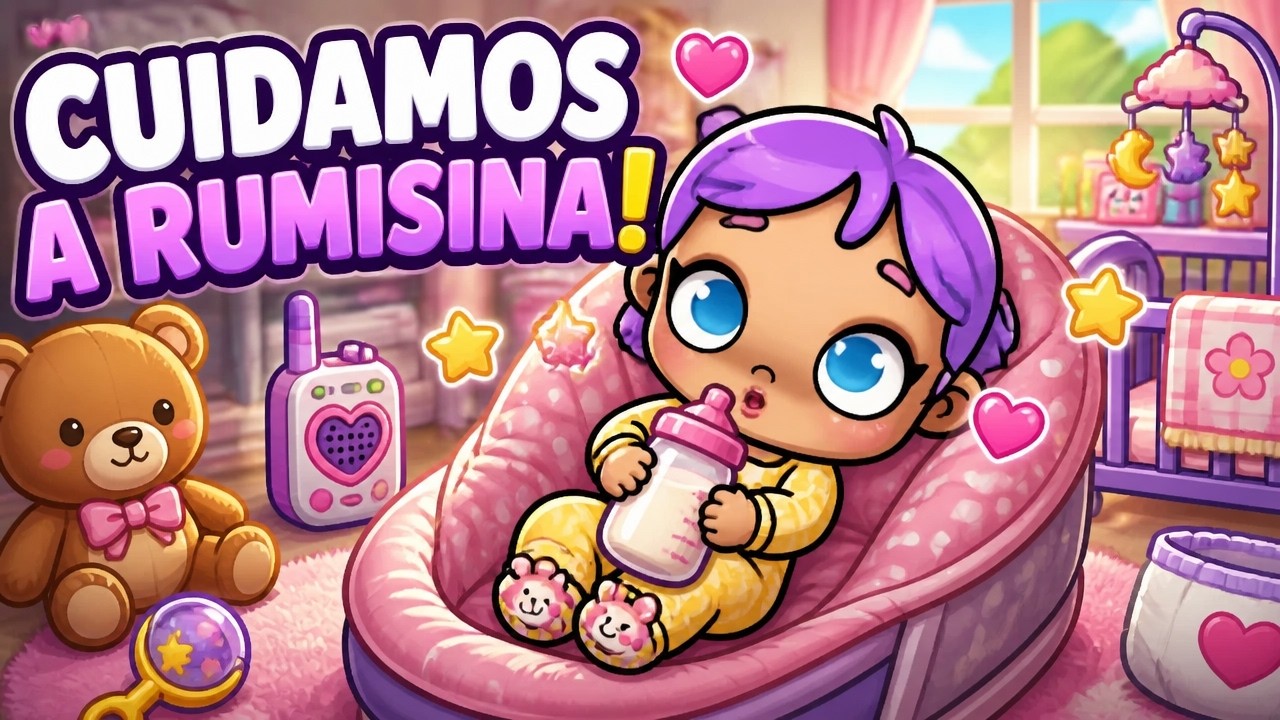 Como cuidar a un bebe en avatar world - hoy cuidamos a rumisina la hija de Rumi de las guerreas Kpop