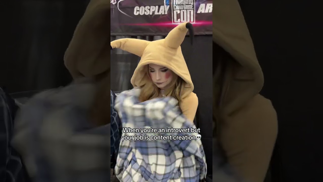 i love my job | pokemon cosplay mimikyu