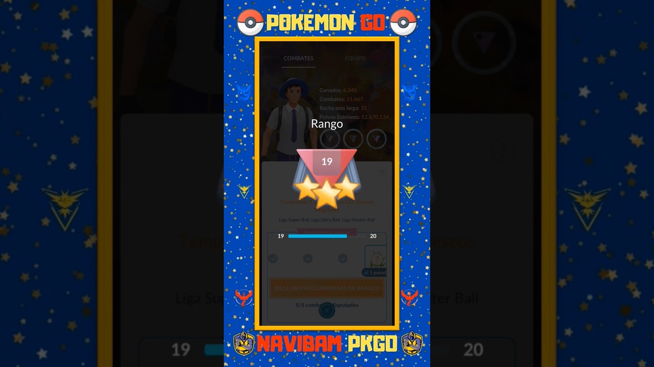 Consigo el Rango 20 (2387 puntos) en el día de combates 