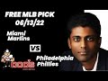 MLB Pick - Miami Marlins vs Philadelphia Phillies Prediction, 6/13/22 Free Best Bets & Odds