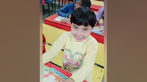 Class activity at White Knight Army Pre Primary school #nagrota #iitjammu