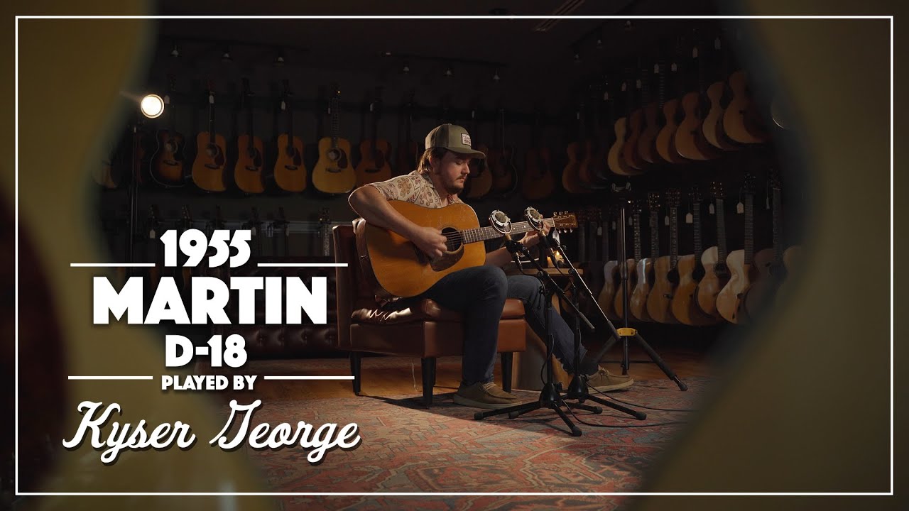 1955 Martin D-18 played by Kyser George | Live at Carter Vintage Guitars | Nashville, TN