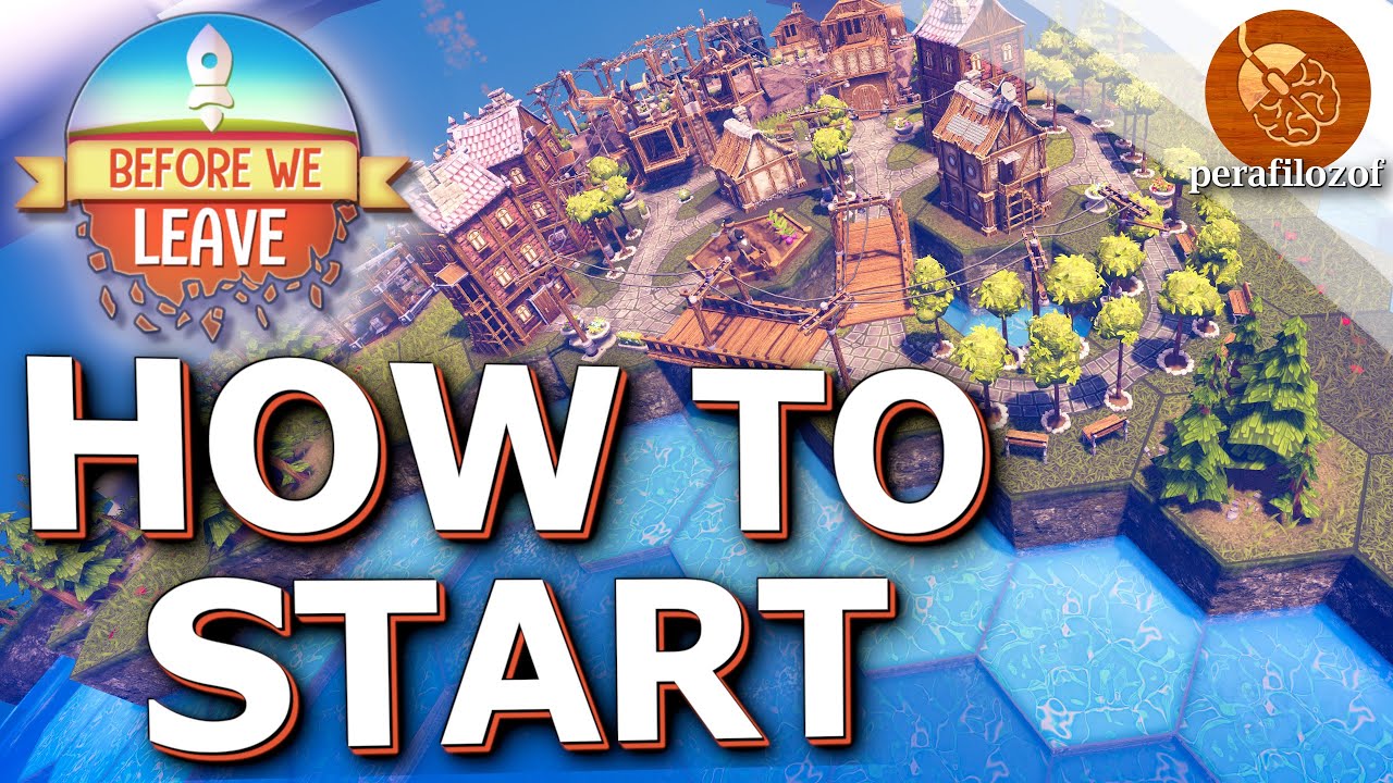 ✔ How to Start tutorial & Tips for Before We Leave | Indie City building strategy game | Guide #1