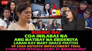 Vp Sara Duterte Buking Na Si Mary Grace Piattos Lumantad Na Coa!!! Atty Luistro Idol Raffy Tulfo