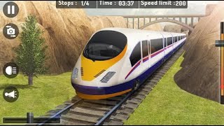 game lái tàu điện ngầm/ Modern Euro Train Extreme Driving Simulator/game wfk screenshot 5