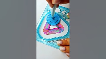 YouTube Button #spirograph #satisfying #drawing #asmr #pattern #art #viral #fyp #shorts